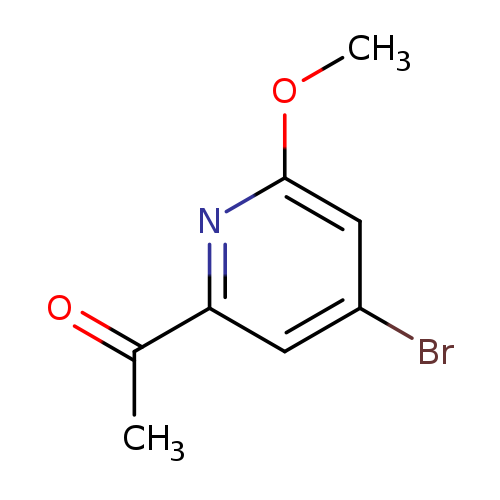 1-(4-bromo-6-methoxypyridin-2-yl)ethanone