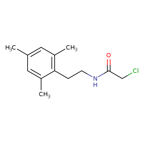 2-chloro-N-[2-(2,4,6-trimethylphenyl)ethyl]acetamide