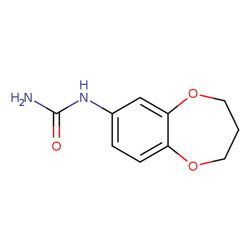 (3,4-dihydro-2H-1,5-benzodioxepin-7-yl)urea