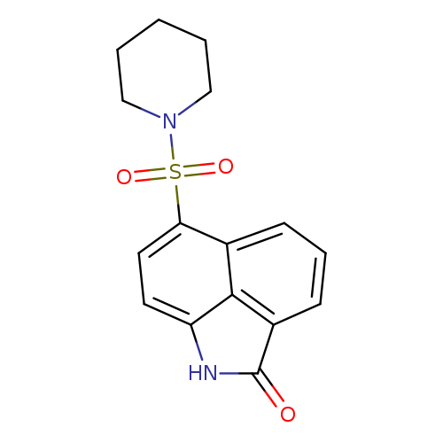 6-(1-piperidinylsulfonyl)benzo[cd]indol-2(1H)-one