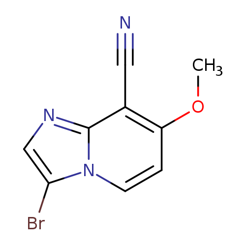 3-Bromo-7-methoxyimidazo[1,2-a]pyridine-8-carbonitrile