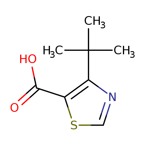 4-tert-butyl-1,3-thiazole-5-carboxylic acid