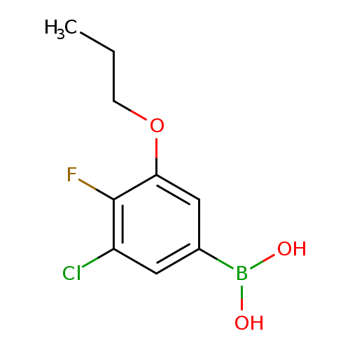 3-Chloro-4-fluoro-5-propoxyphenylboronic acid