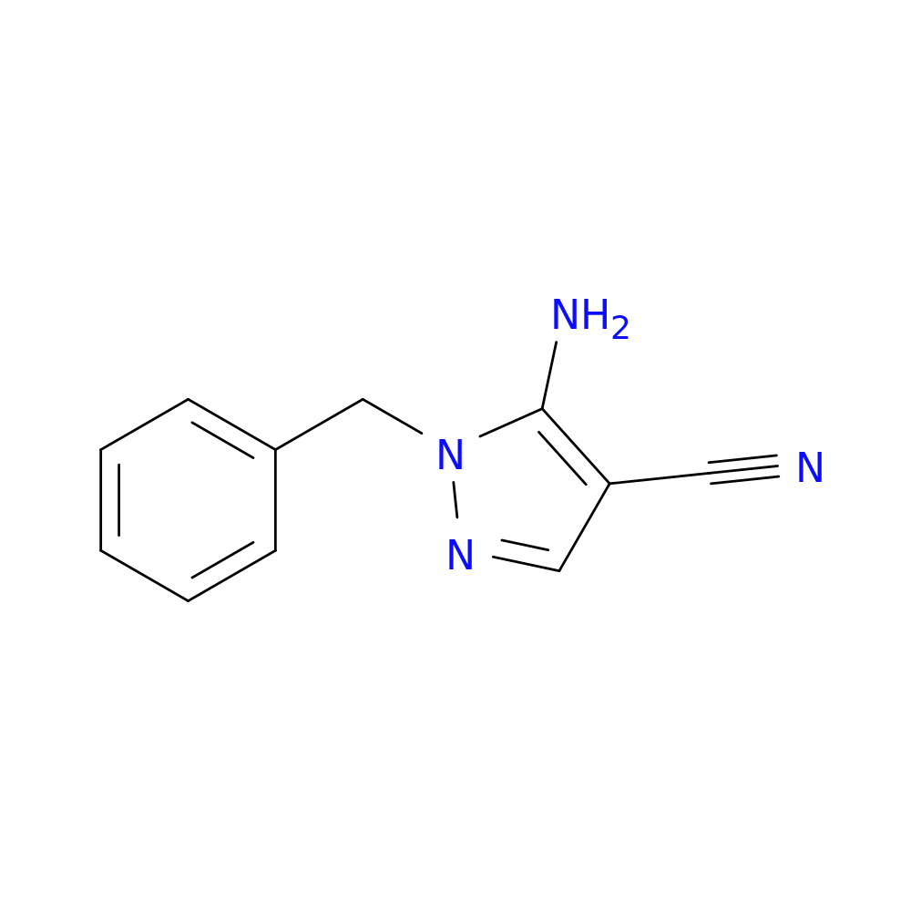 5-Amino-1-benzyl-1H-pyrazole-4-carbonitrile