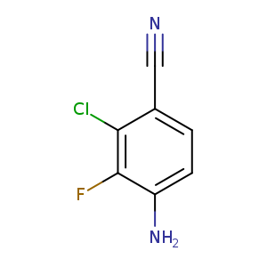 4-Amino-2-chloro-3-fluorobenzonitrile