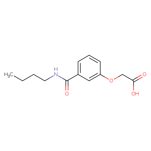 3-(Butylcarbamoyl)phenoxyacetic acid