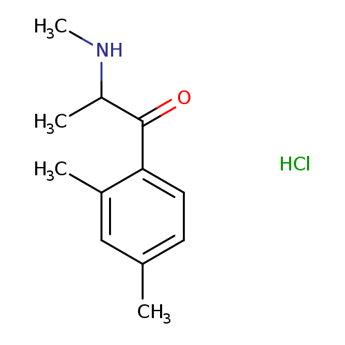 1-(2,4-dimethylphenyl)-2-(methylamino)propan-1-one,monohydrochloride