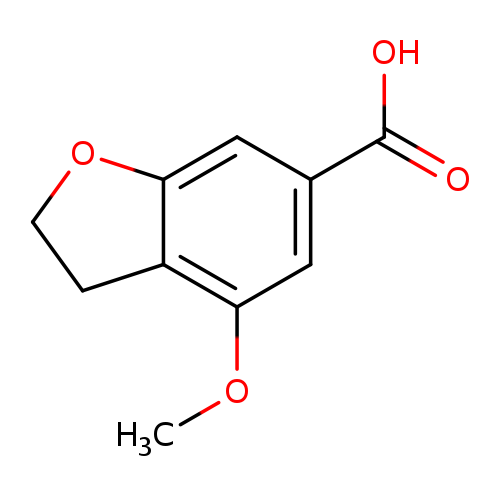 4-Methoxy-2,3-dihydrobenzofuran-6-carboxylic Acid