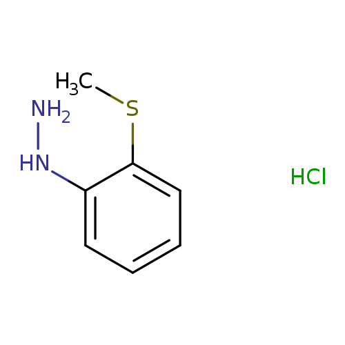 [2-(methylsulfanyl)phenyl]hydrazine hydrochloride
