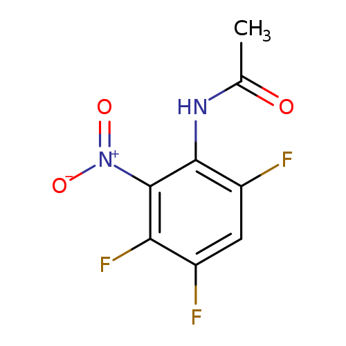 2-Acetamido-1-nitro-3,5,6-trifluorobenzene