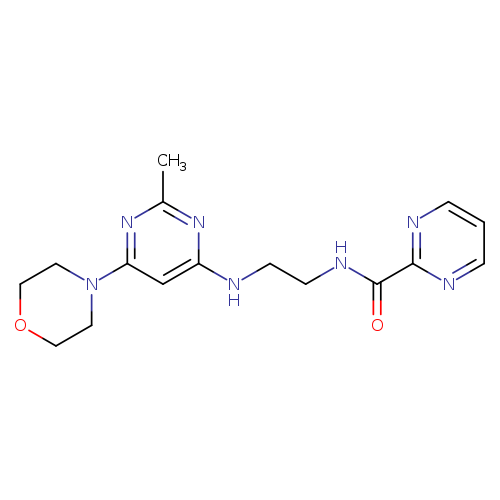 N-(2-{[2-methyl-6-(morpholin-4-yl)pyrimidin-4-yl]amino}ethyl)pyrimidine-2-carboxamide