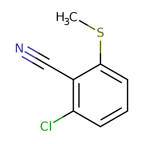 2-chloro-6-(methylsulfanyl)benzonitrile