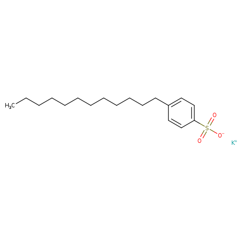 Benzenesulfonic acid, 4-dodecyl-, potassium salt (1:1)
