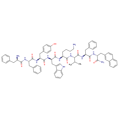 D-Alaninamide, D-phenylalanyl-L-phenylalanyl-L-tyrosyl-D-tryptophyl-L-lysyl-L-valyl-L-phenylalanyl-3-(2-naphthalenyl)-