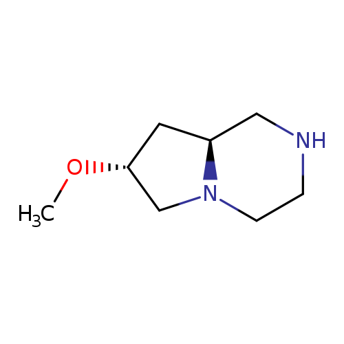 Pyrrolo[1,2-a]pyrazine, octahydro-7-methoxy-, (7r,8as)-
