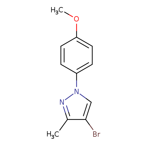 4-Bromo-1-(4-methoxyphenyl)-3-methyl-1H-pyrazole