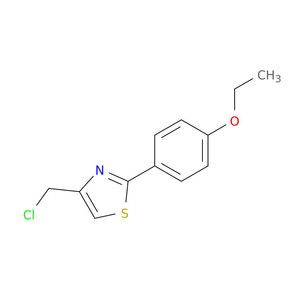 4-(chloromethyl)-2-(4-ethoxyphenyl)-1,3-thiazole