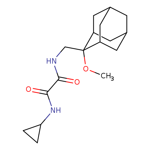 N-cyclopropyl-N'-[(2-methoxyadamantan-2-yl)methyl]ethanediamide