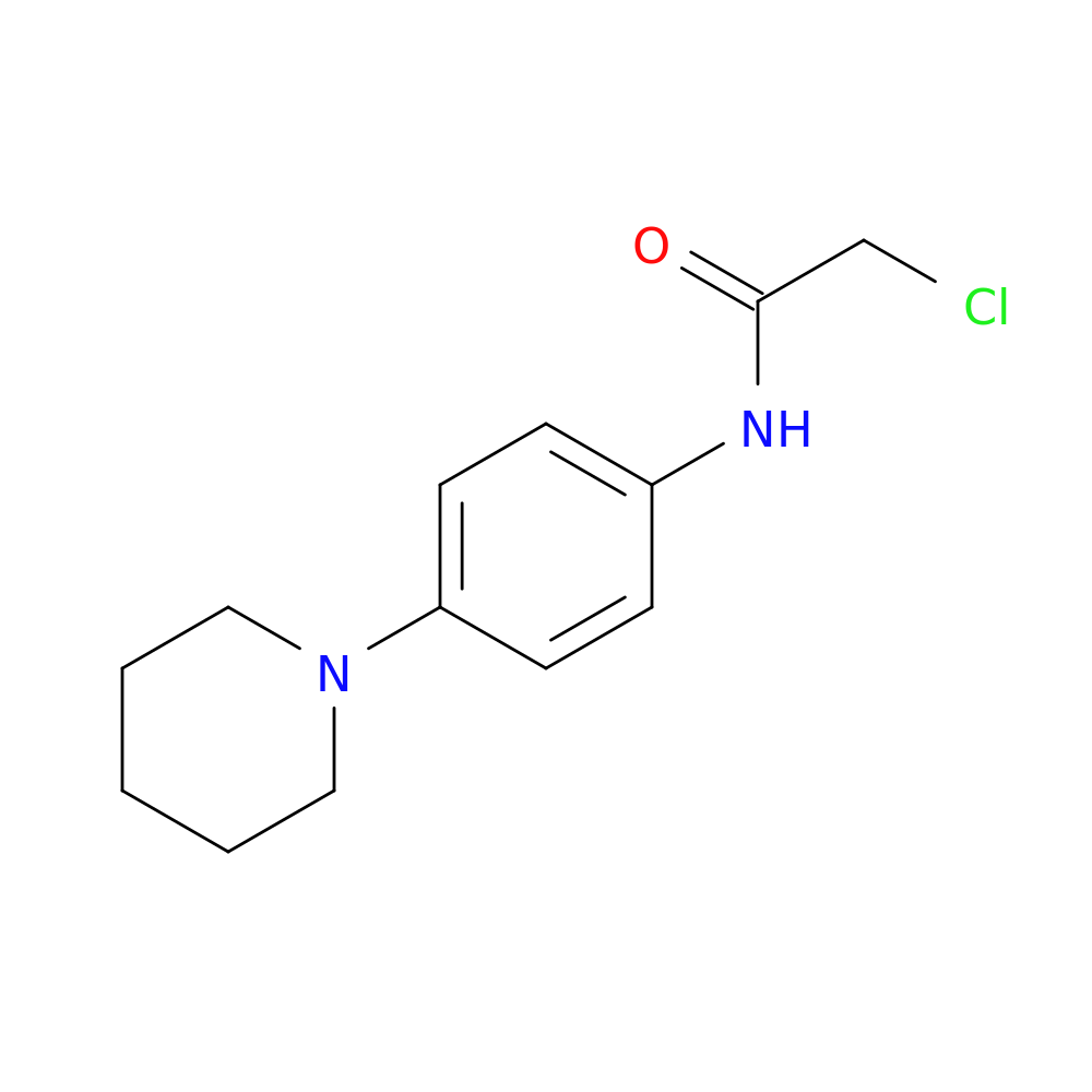 2-Chloro-N-(4-(piperidin-1-yl)phenyl)acetamide