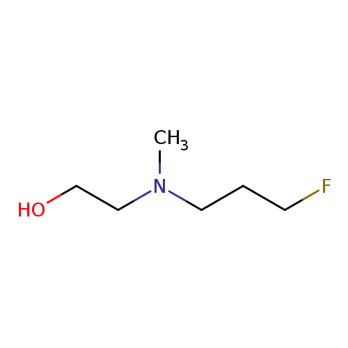 2-[(3-fluoropropyl)(methyl)amino]ethan-1-ol