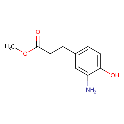 methyl 3-(3-amino-4-hydroxyphenyl)propanoate