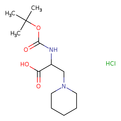 N-(tert-butoxycarbonyl)-3-piperidin-1-ylalanine hydrochloride
