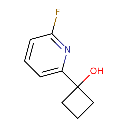 1-(6-fluoropyridin-2-yl)cyclobutan-1-ol