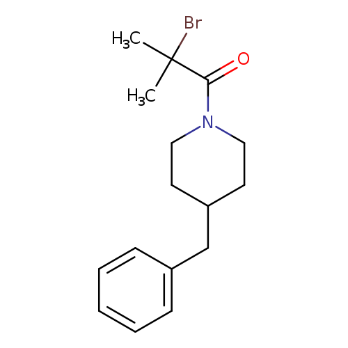 4-Benzyl-1-(2-bromo-2-methylpropanoyl)piperidine
