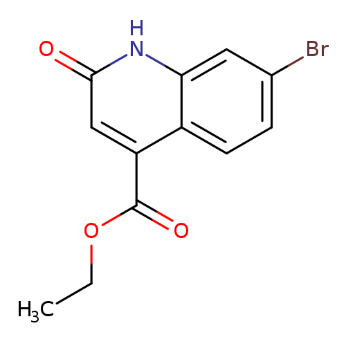 4-Quinolinecarboxylic acid, 7-bromo-1,2-dihydro-2-oxo-, ethyl ester