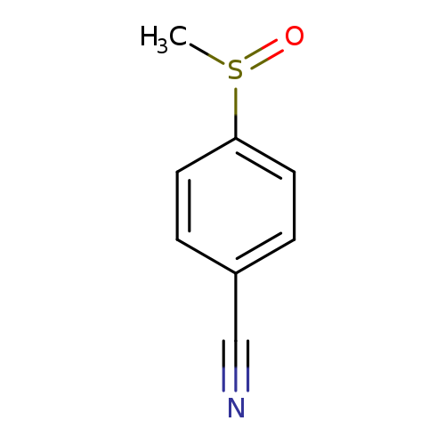 Benzonitrile, 4-(methylsulfinyl)-