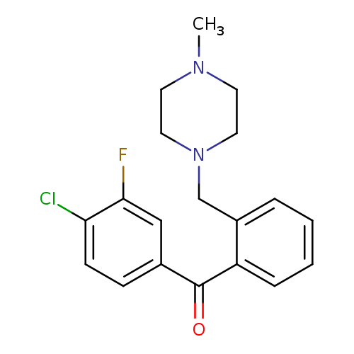 4-CHLORO-3-FLUORO-2'-(4-METHYLPIPERAZIN-1-YLMETHYL)BENZOPHENONE