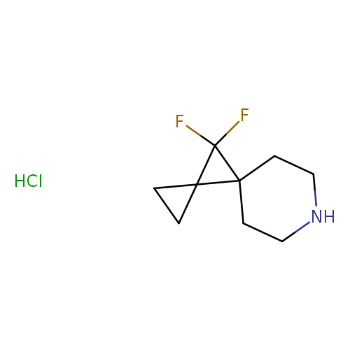 10,10-difluoro-7-azadispiro[2.0.5^{4}.1^{3}]decane hydrochloride