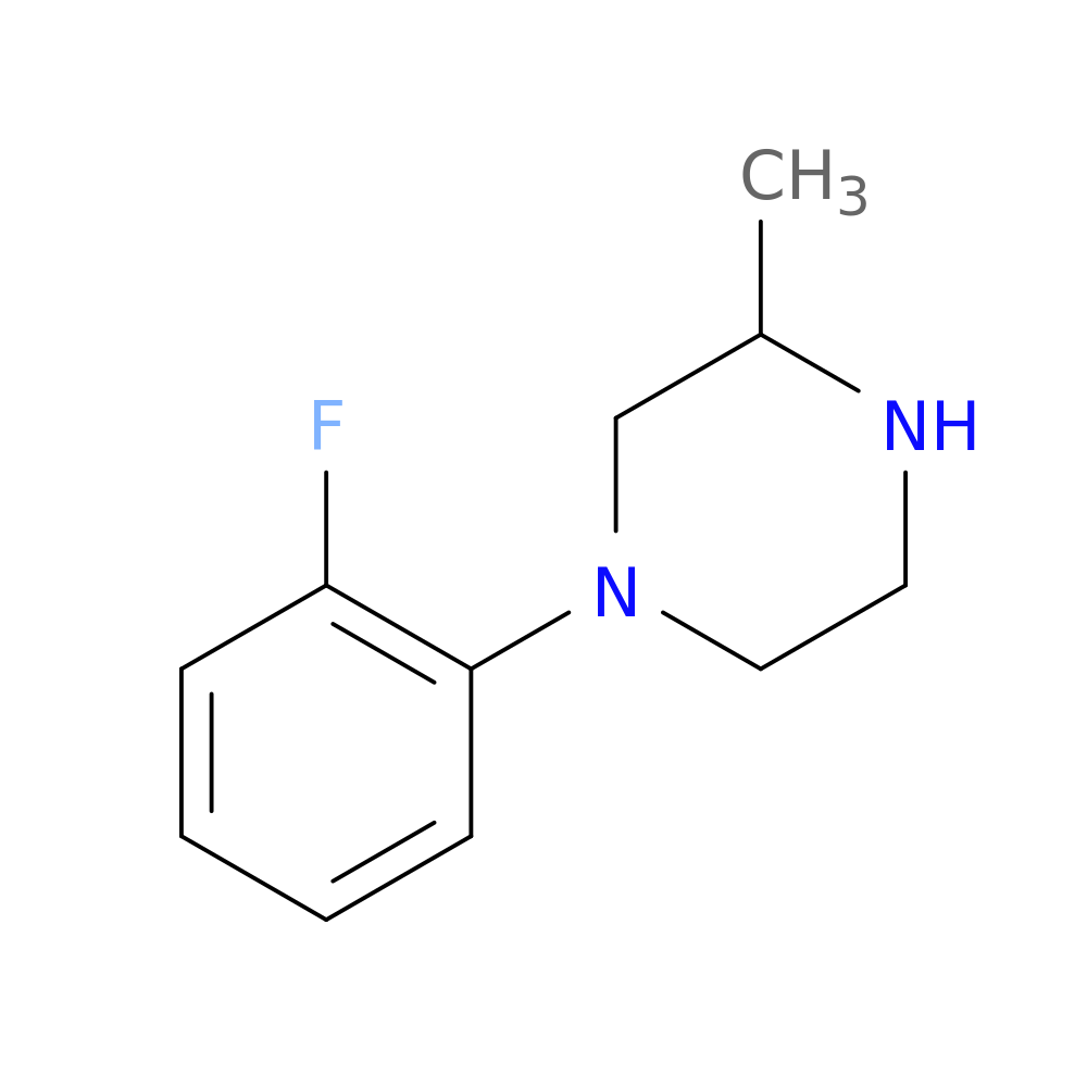 1-(2-fluorophenyl)-3-methylpiperazine