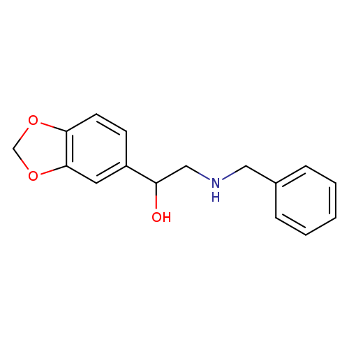 1-(1,3-dioxaindan-5-yl)-2-(benzylamino)ethan-1-ol