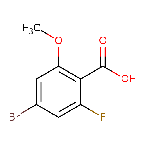 4-Bromo-2-fluoro-6-methoxybenzoic acid