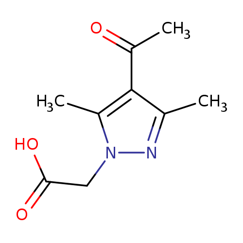 2-(4-Acetyl-3,5-dimethyl-1H-pyrazol-1-yl)acetic acid