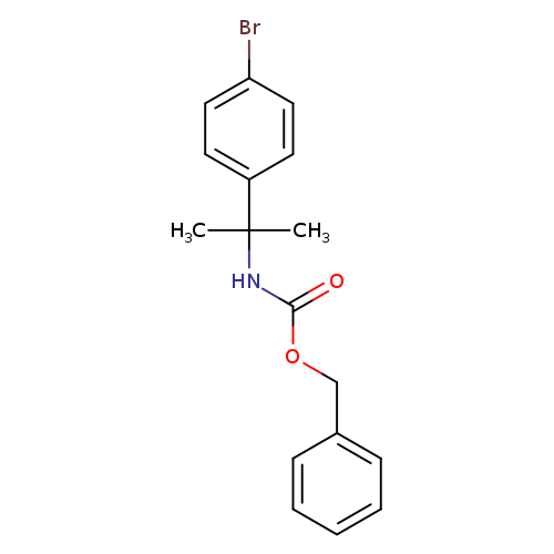 Benzyl N-[2-(4-bromophenyl)propan-2-yl]carbamate