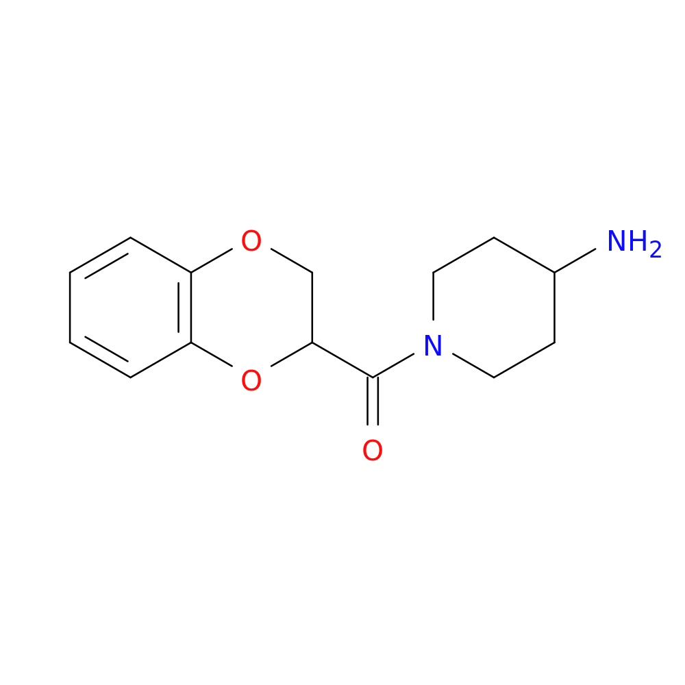 (4-Aminopiperidin-1-yl)(2,3-dihydrobenzo[b][1,4]dioxin-2-yl)methanone