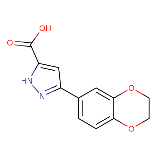 3-(2,3-Dihydrobenzo[b][1,4]dioxin-6-yl)-1H-pyrazole-5-carboxylic acid