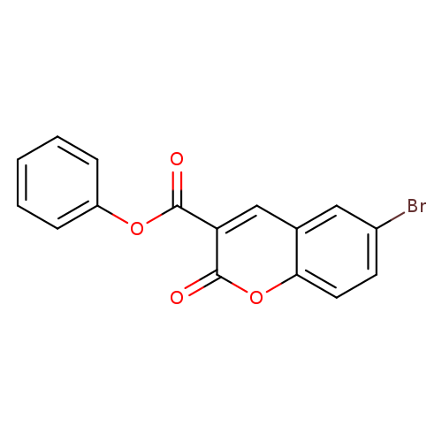 phenyl 6-bromo-2-oxo-2H-chromene-3-carboxylate