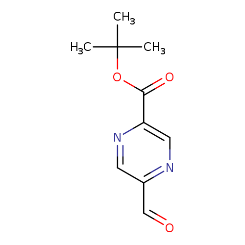 tert-butyl5-formylpyrazine-2-carboxylate