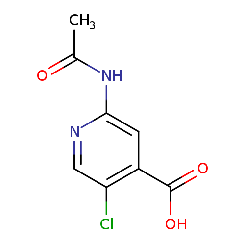 2-Acetamido-5-chloroisonicotinic acid