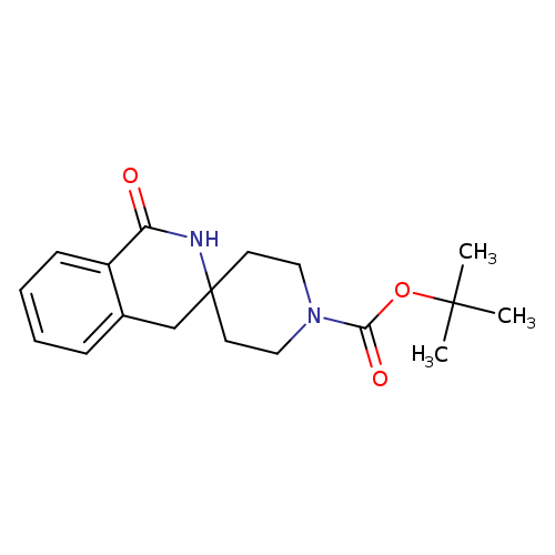tert-butyl 1-oxo-2,4-dihydro-1H-spiro[isoquinoline-3,4'-piperidine]-1'-carboxylate
