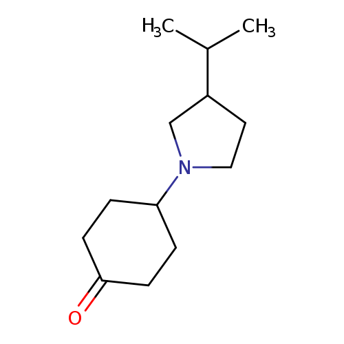 4-[3-(propan-2-yl)pyrrolidin-1-yl]cyclohexan-1-one