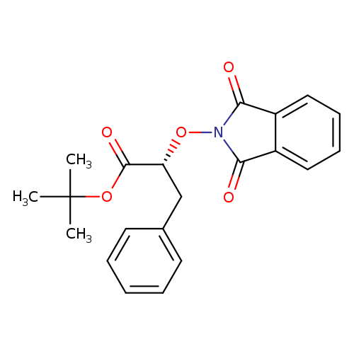 Benzenepropanoic acid,a-[(1,3-dihydro-1,3-dioxo-2H-isoindol-2-yl)oxy]-, 1,1-dimethylethyl ester, (aR)-