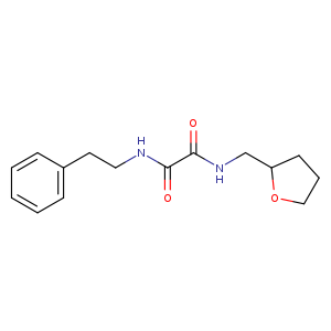 N-[(oxolan-2-yl)methyl]-N'-(2-phenylethyl)ethanediamide
