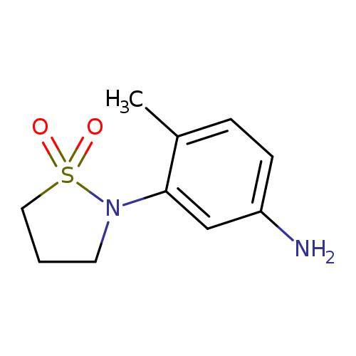 2-(5-amino-2-methylphenyl)-1lambda6,2-thiazolidine-1,1-dione