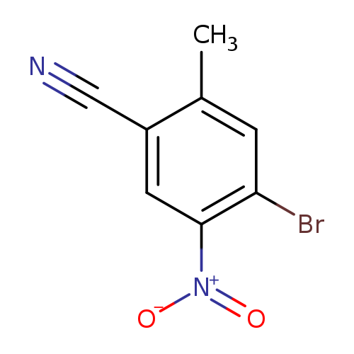 4-Bromo-2-methyl-5-nitrobenzonitrile