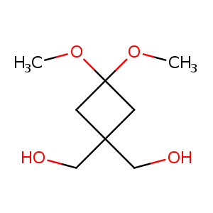 1,1-Cyclobutanedimethanol, 3,3-dimethoxy-
