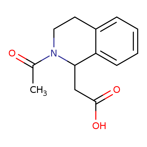 2-(2-Acetyl-1,2,3,4-tetrahydroisoquinolin-1-yl)acetic acid